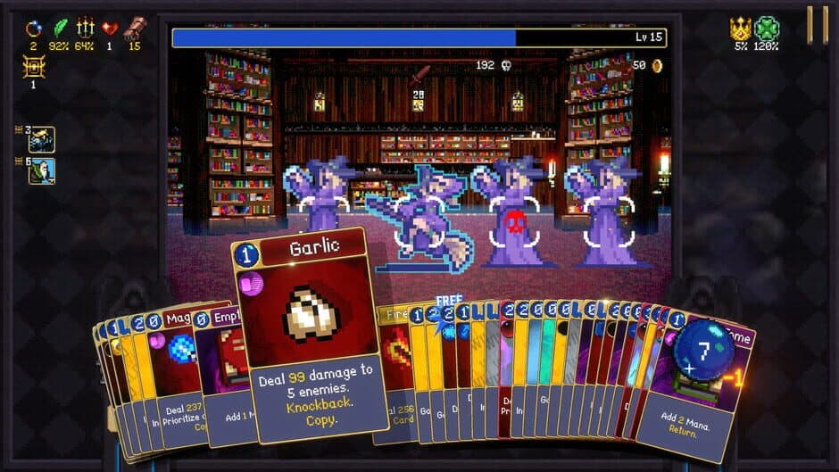Vampire Crawlers: The Turbo Wildcard from Vampire Survivors screenshot 6